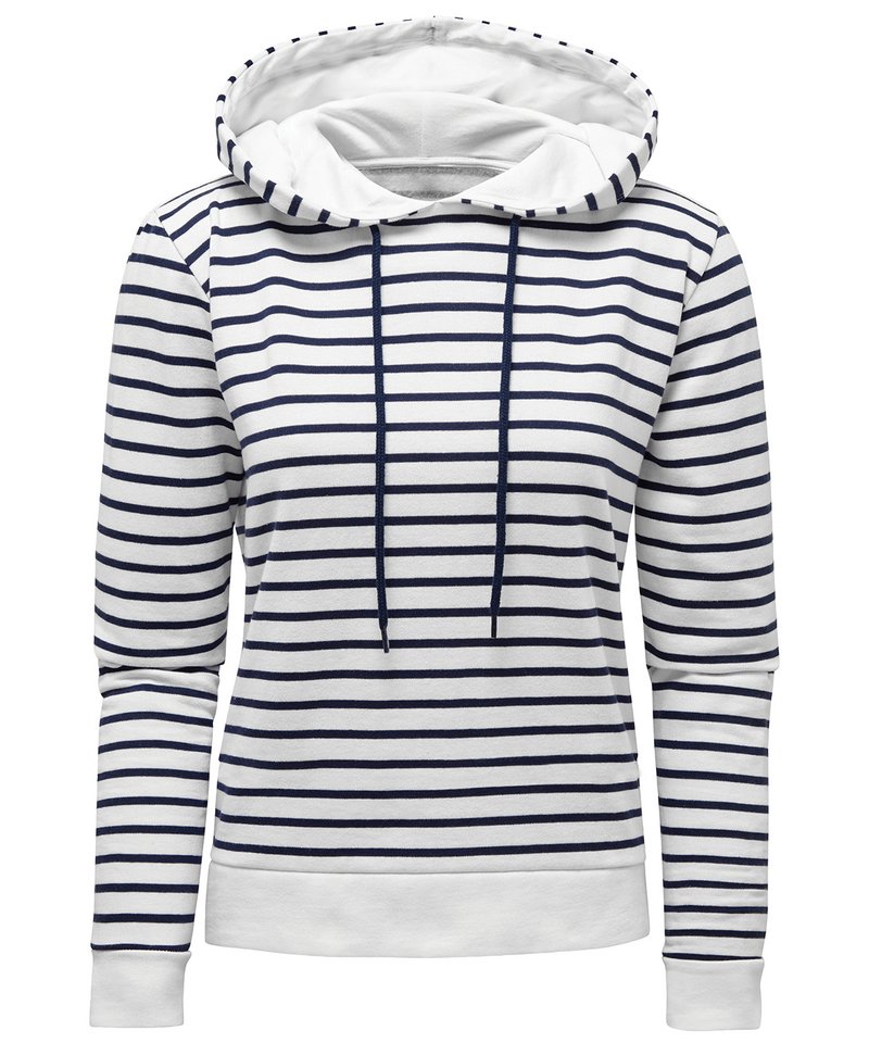 Women's Marinière coastal hoodie