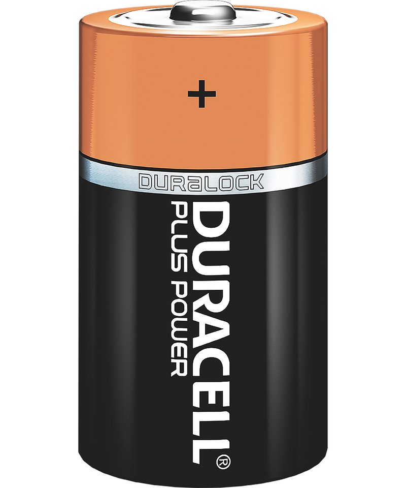 Duracell Plus Power D batteries 2-pack