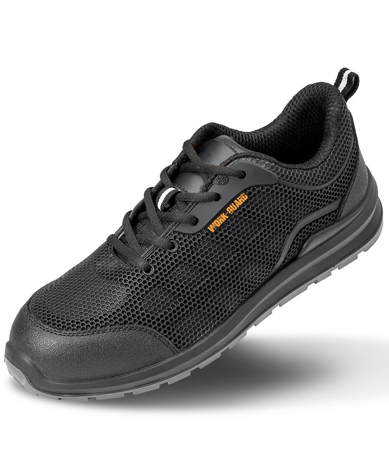 All-black safety trainer