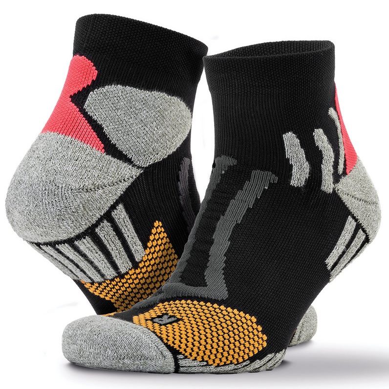Technical compression sports socks